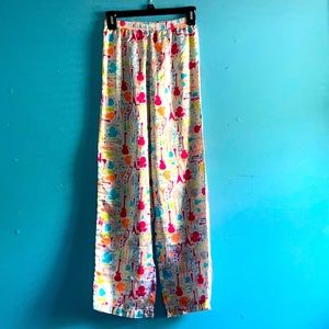 Multicolor girls’ pajama pants